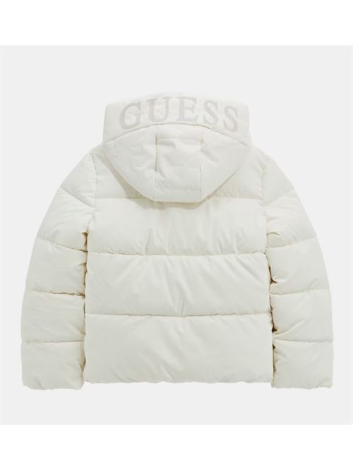 hooded ls padded puffer w/zip GUESS | J5BL13 WGIW0G012